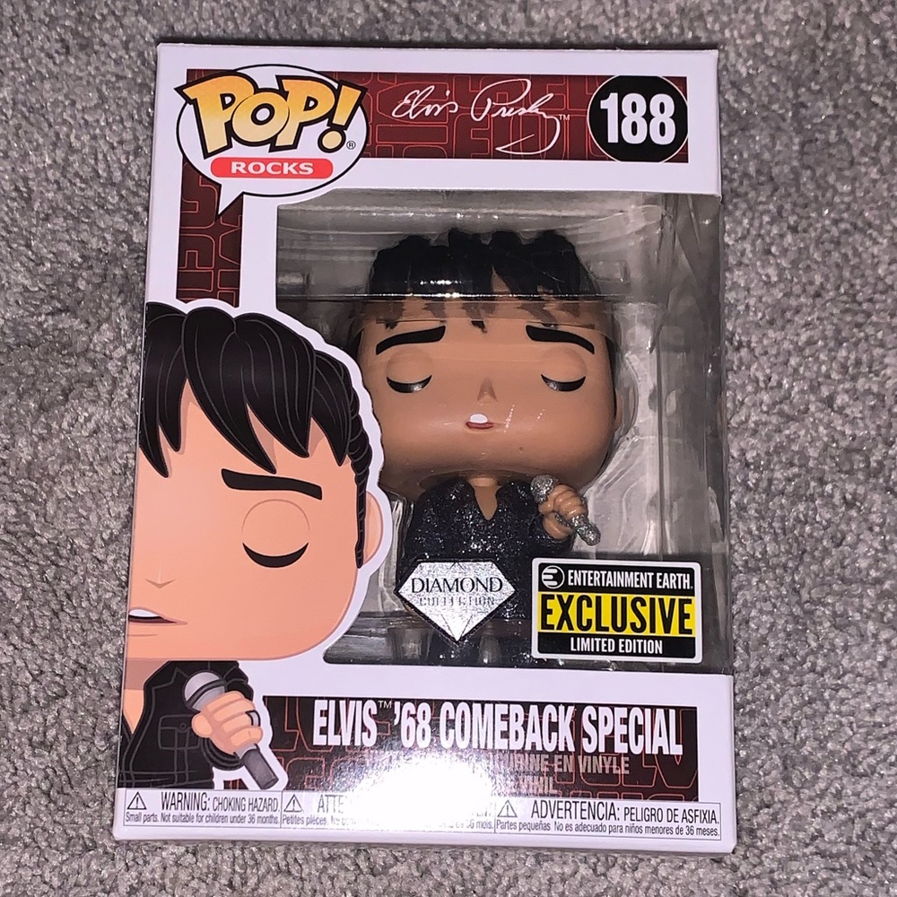 Funko Pop: Elvis ‘68 Comeback Special (Diamond)